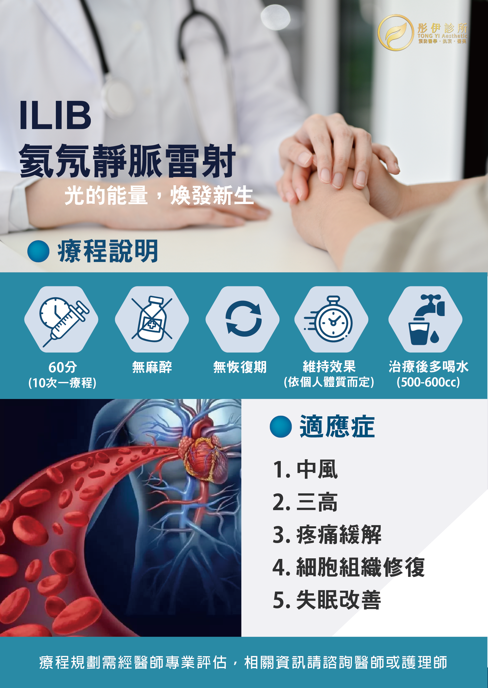 📢ILIB 氧氣靜脈雷射｜療程特色、適合對象與常見疑問